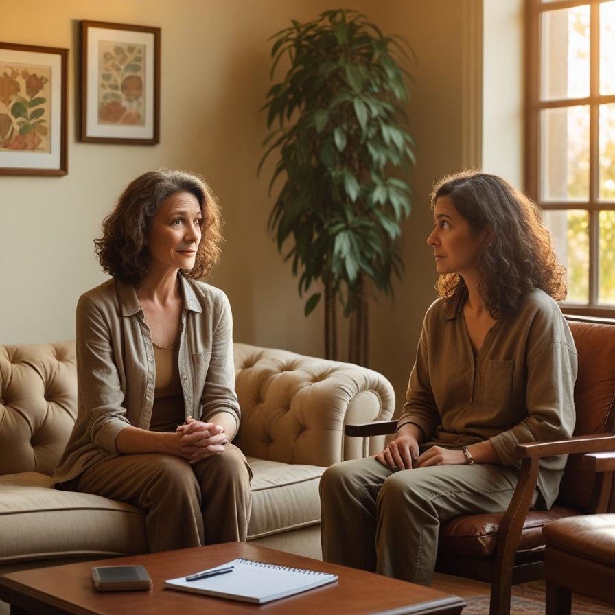 Психологические сессии с квалифицированным специалистом могут сильно облегчить состояние НЭ