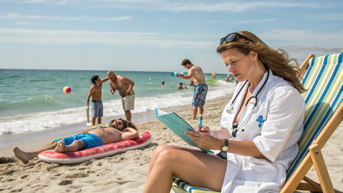 Отпуск у свекрови: когда ты врач, а не отдыхающий. Исповедь терапевта о семейных выездах к родителям мужа 🏖️