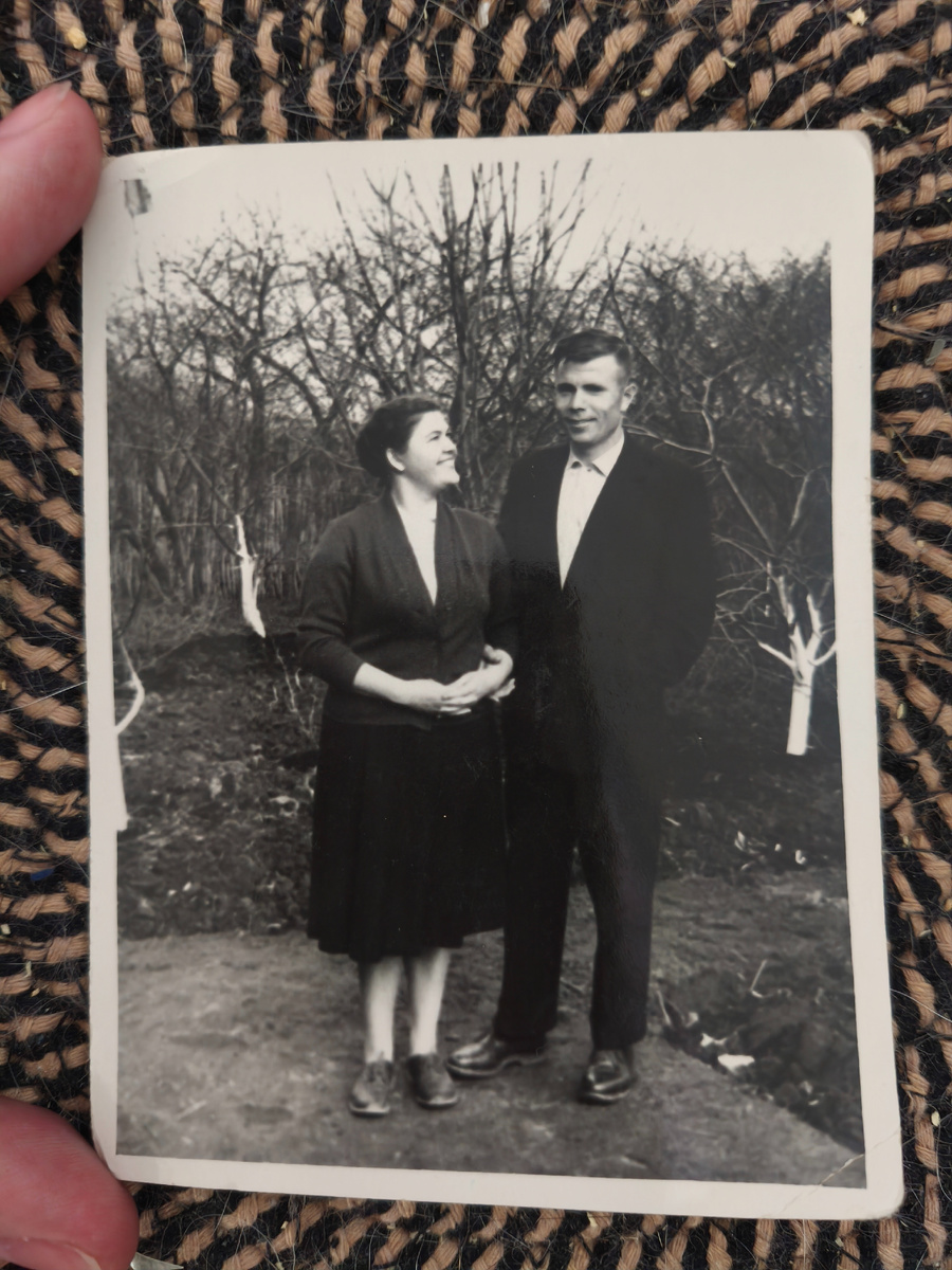 моя бабушка Тоня и дедушка Веня.