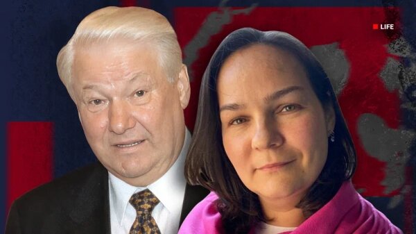 Старшая внучка Бориса Ельцина Екатерина Сорокина. Коллаж © Life.ru Фото © ТАСС / А. Чумичев и А. Сенцов, © charitysolutions.ru