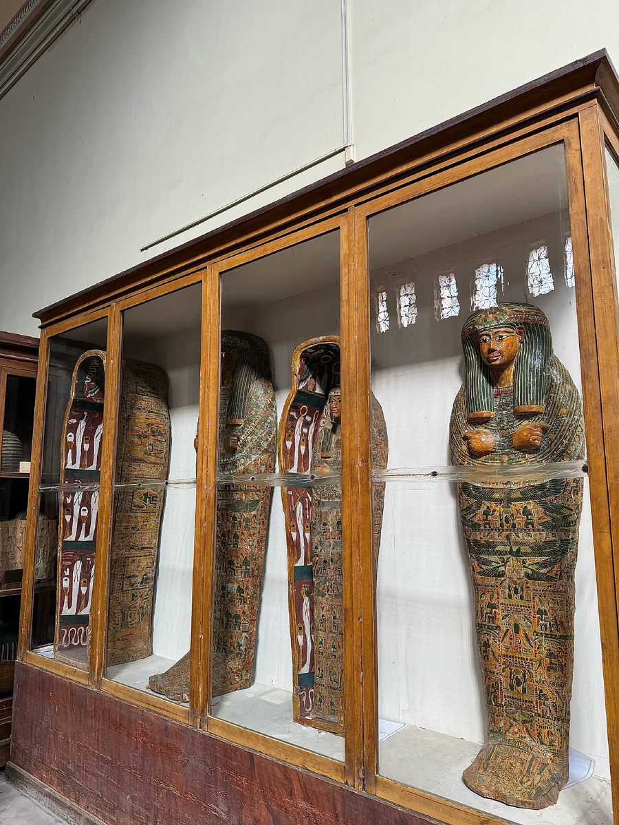 Саркофаги в Каирском музее