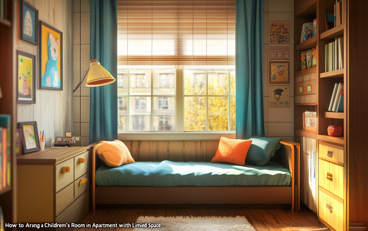 Дизайн и ремонт детской комнаты в маленькой квартире