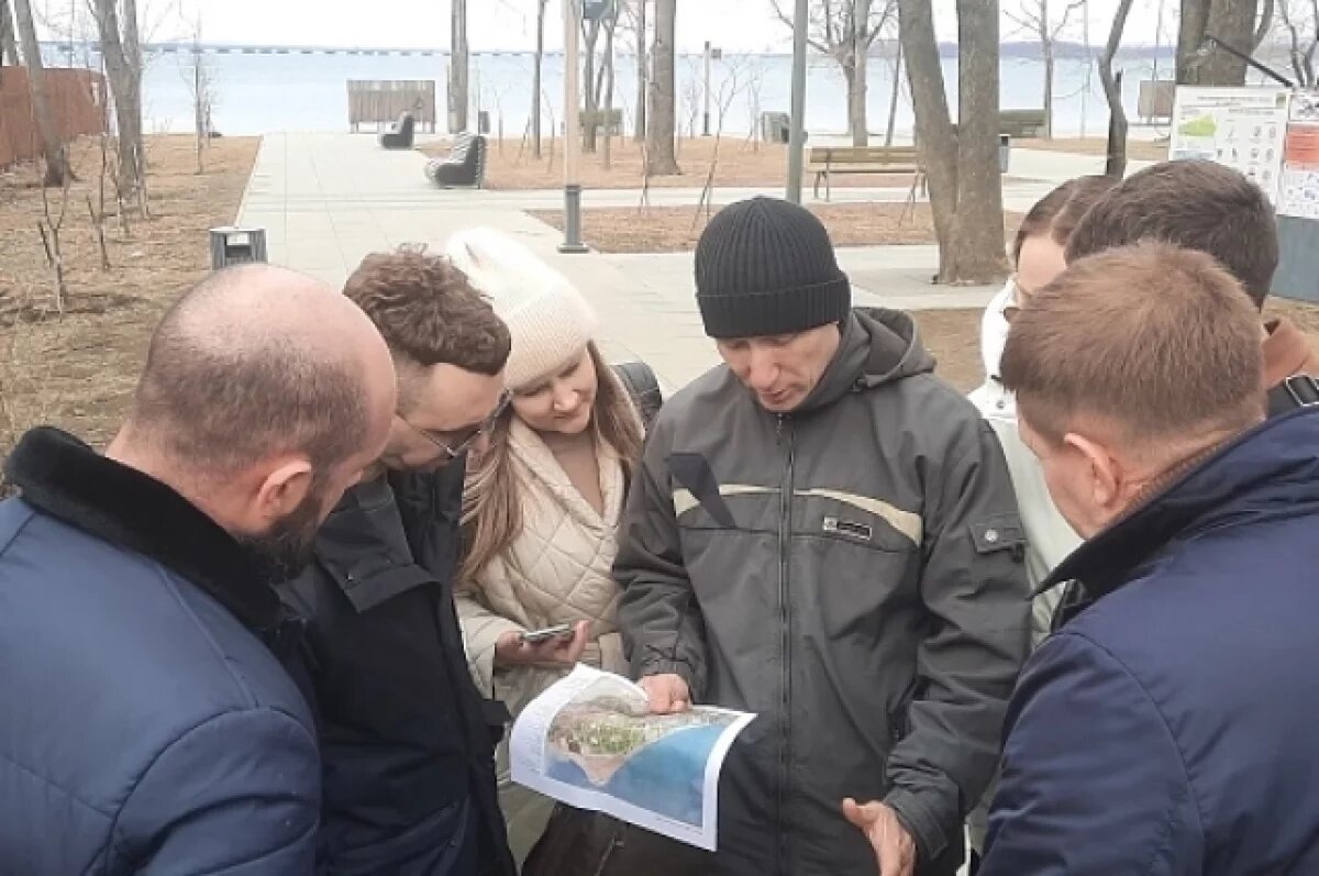    Во Владивостоке создают проект благоустройства северной части парка Лазо