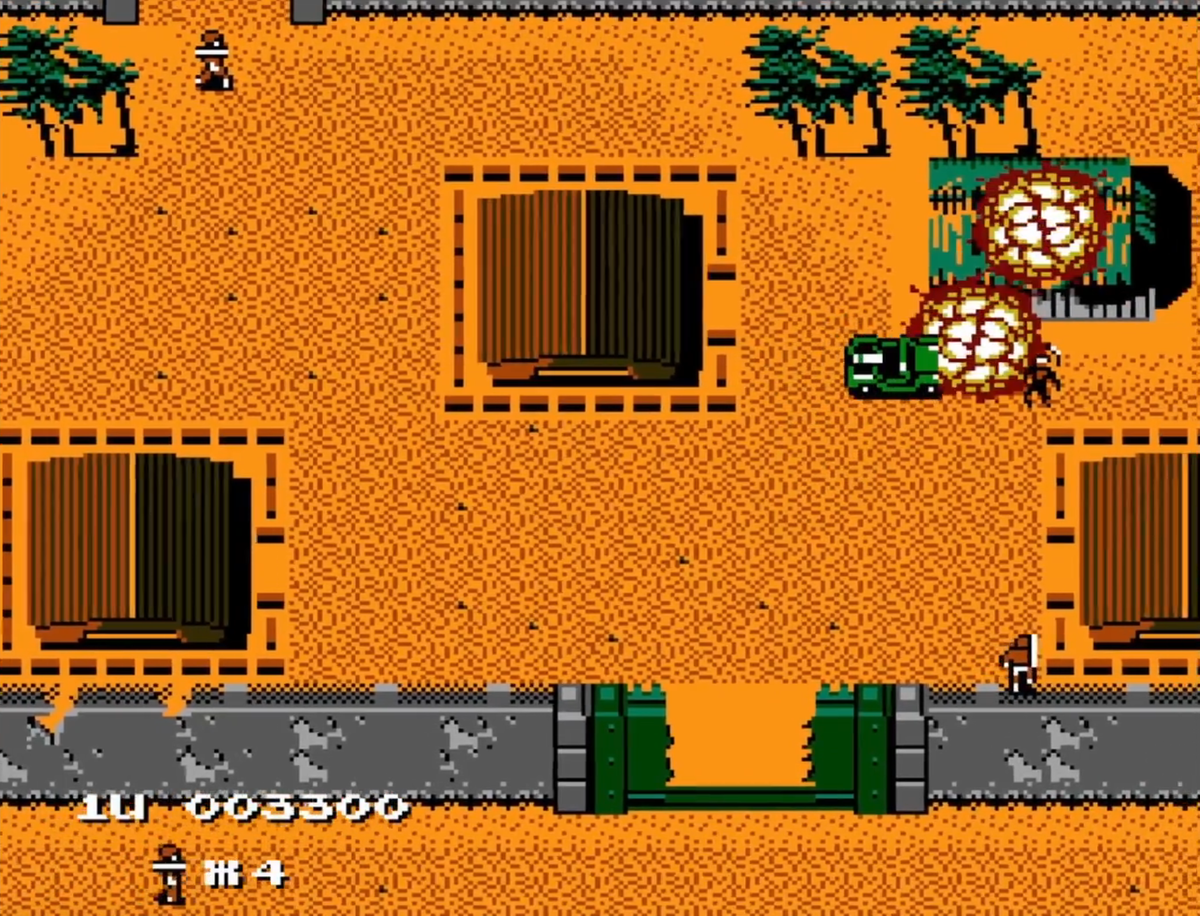 Простая разрушаемость Jackal Dendy