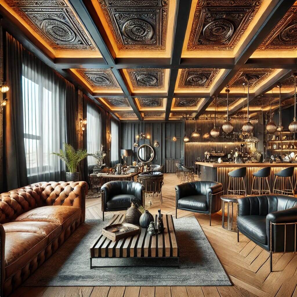 Декоративная штукатурка в интерьере