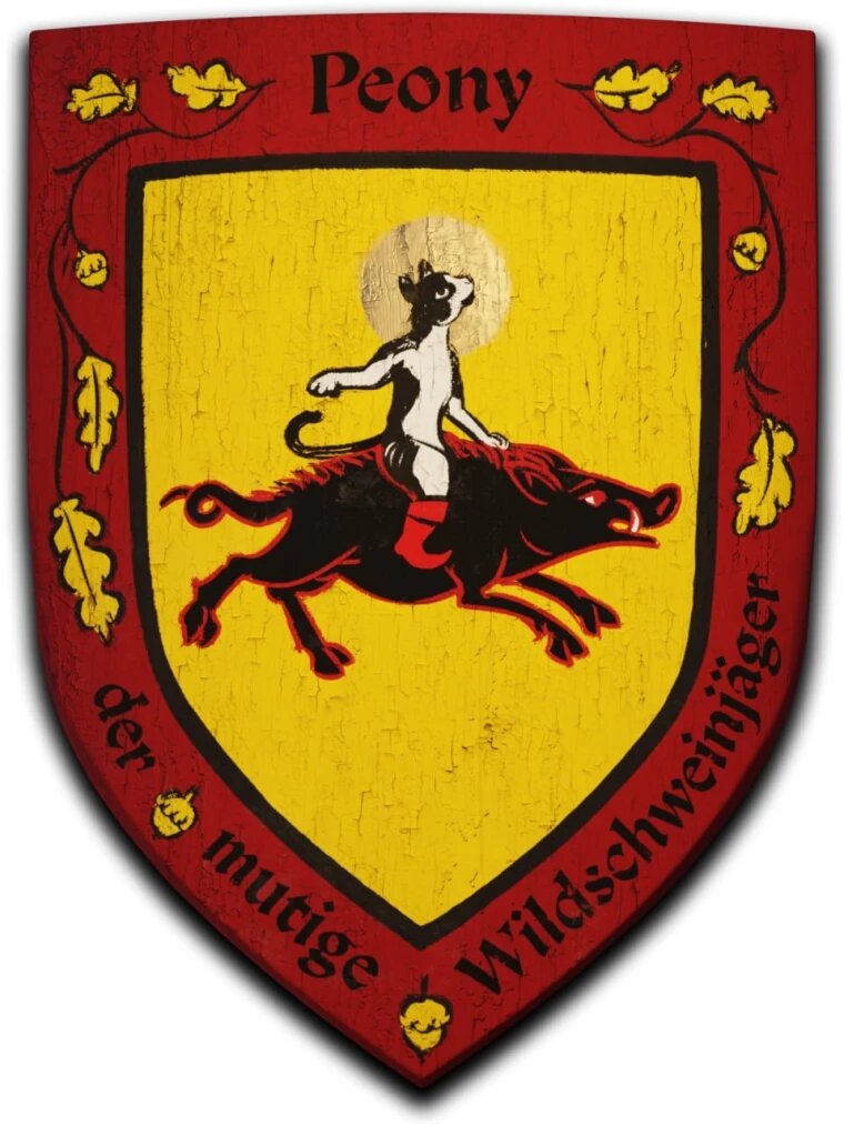 Трогательный арт посвященный коту Пиону