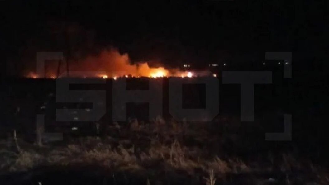    В Иркутской области разбился военный самолет. Фото: SHOT