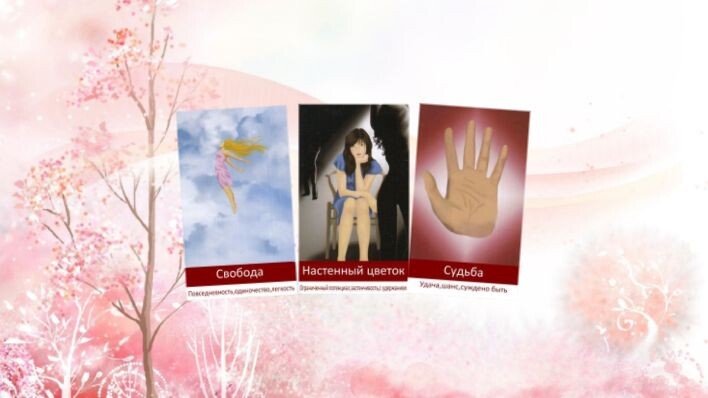 Любовный оракул Амиры. Фото автора.