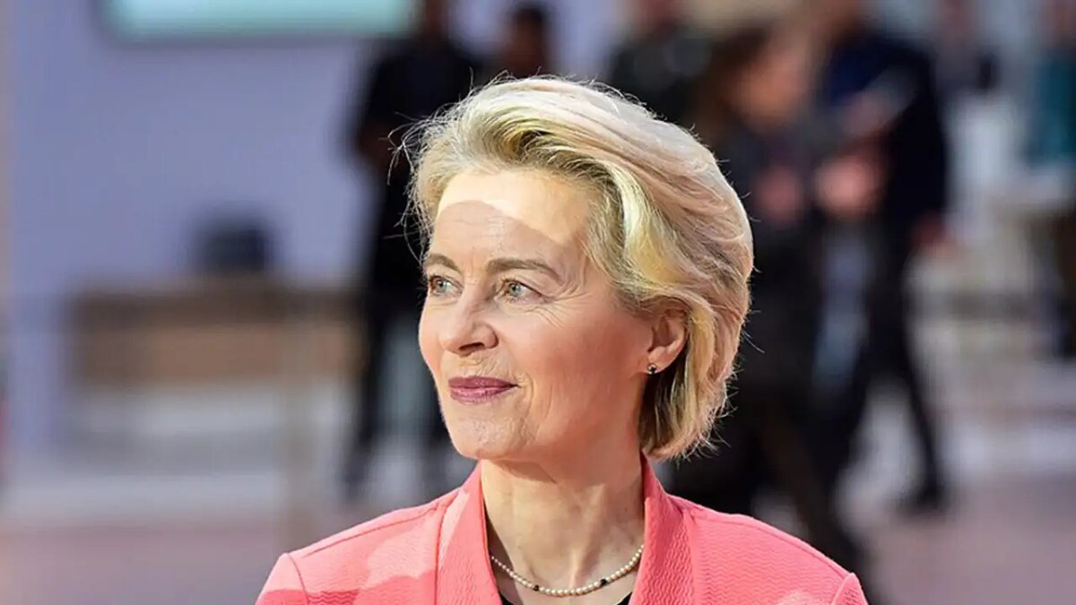    Председатель Еврокомиссии Урсула фон дер Ляйен.