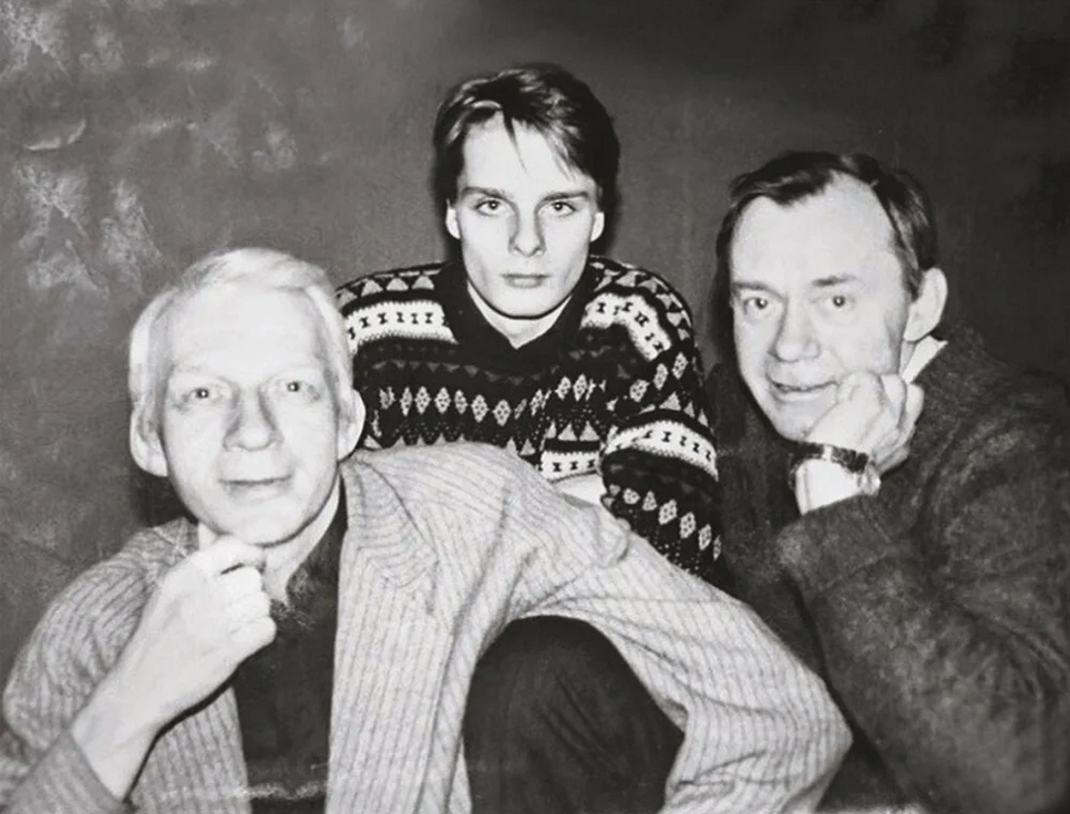 Владимир Носик с братом и племянником 