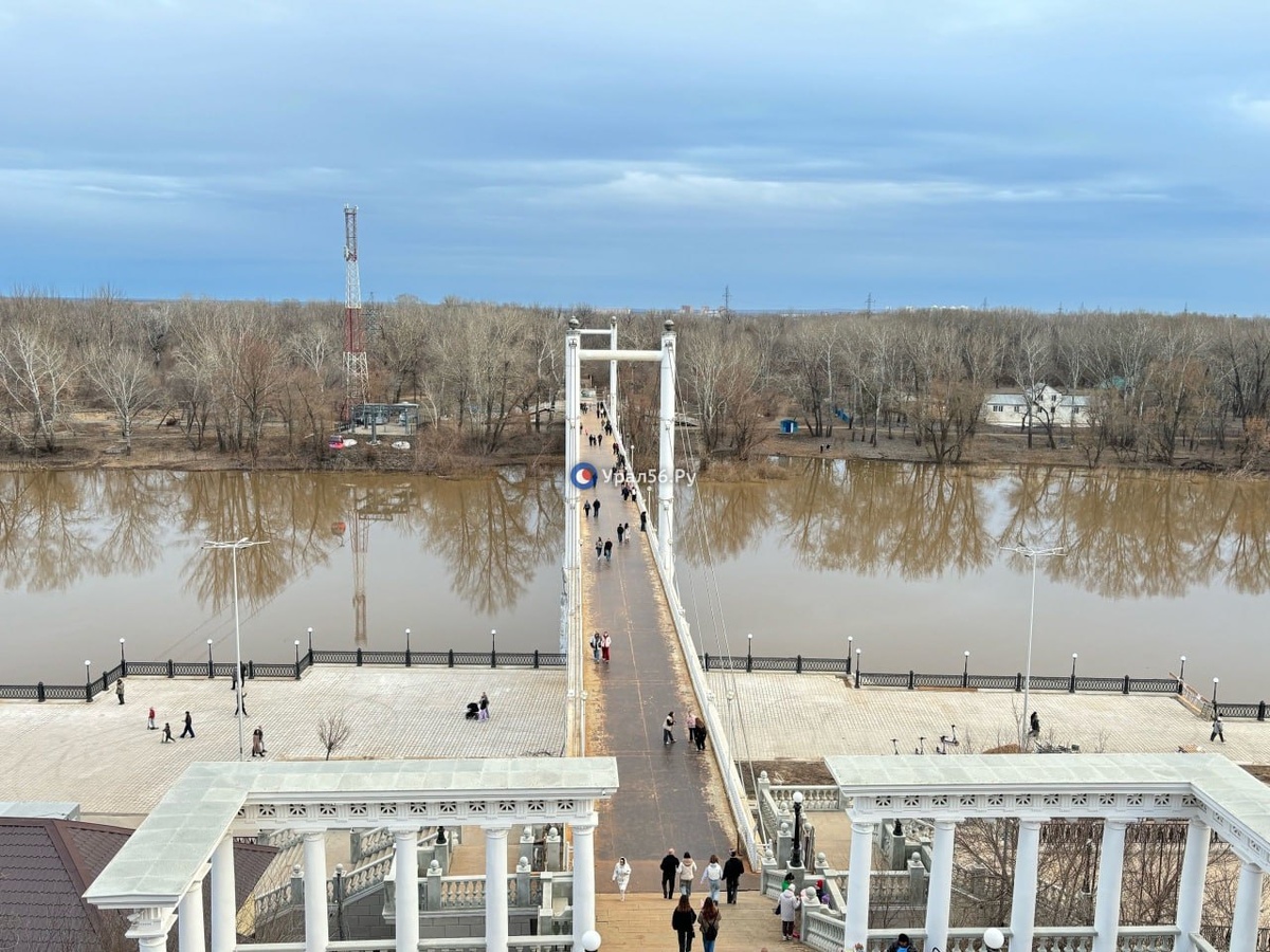    Урал в Оренбурге и Орске продолжает падать, Сакмара в Каргале начала расти