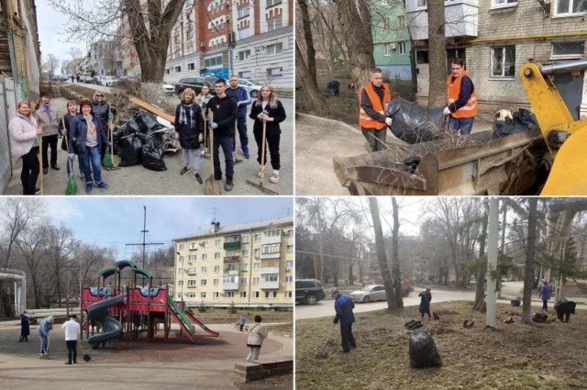    2 апреля, в Самаре прошел первый средник в рамках генеральной уборки города