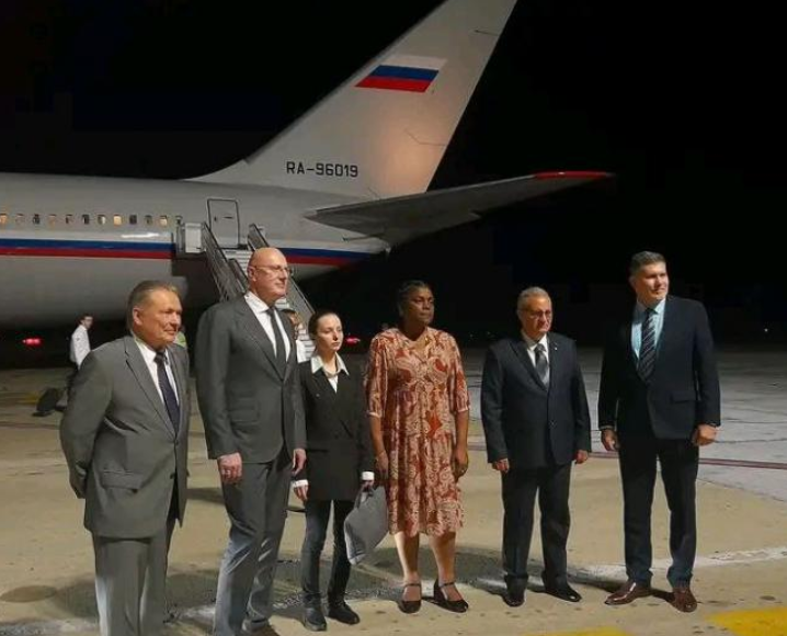 Прибытие российской делегации в Сантьяго-де-Куба