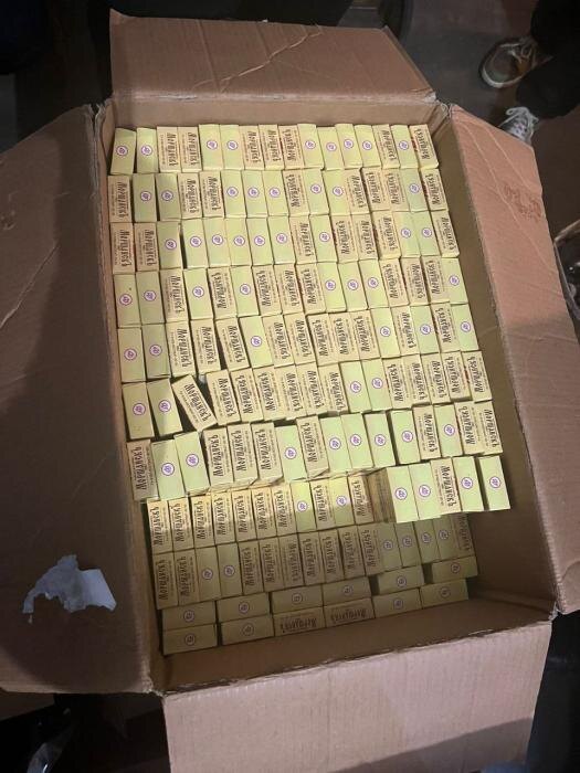 Изъятые табачные изделия
Фото: пресс-служба УФСБ России по Псковской области