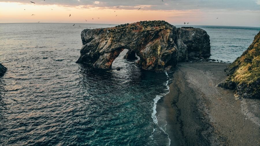 Мыс Великан и мыс Птичий фото: Юлия Гуслякова
