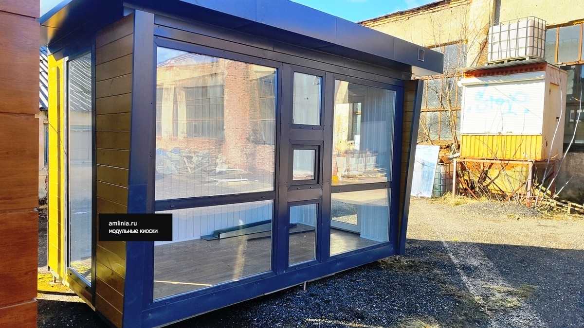 Киоски и павильоны, выполненные по Дизайн-коду Смоленска от АМ-Линия, п.Пригорское - 10 минут от Смоленска