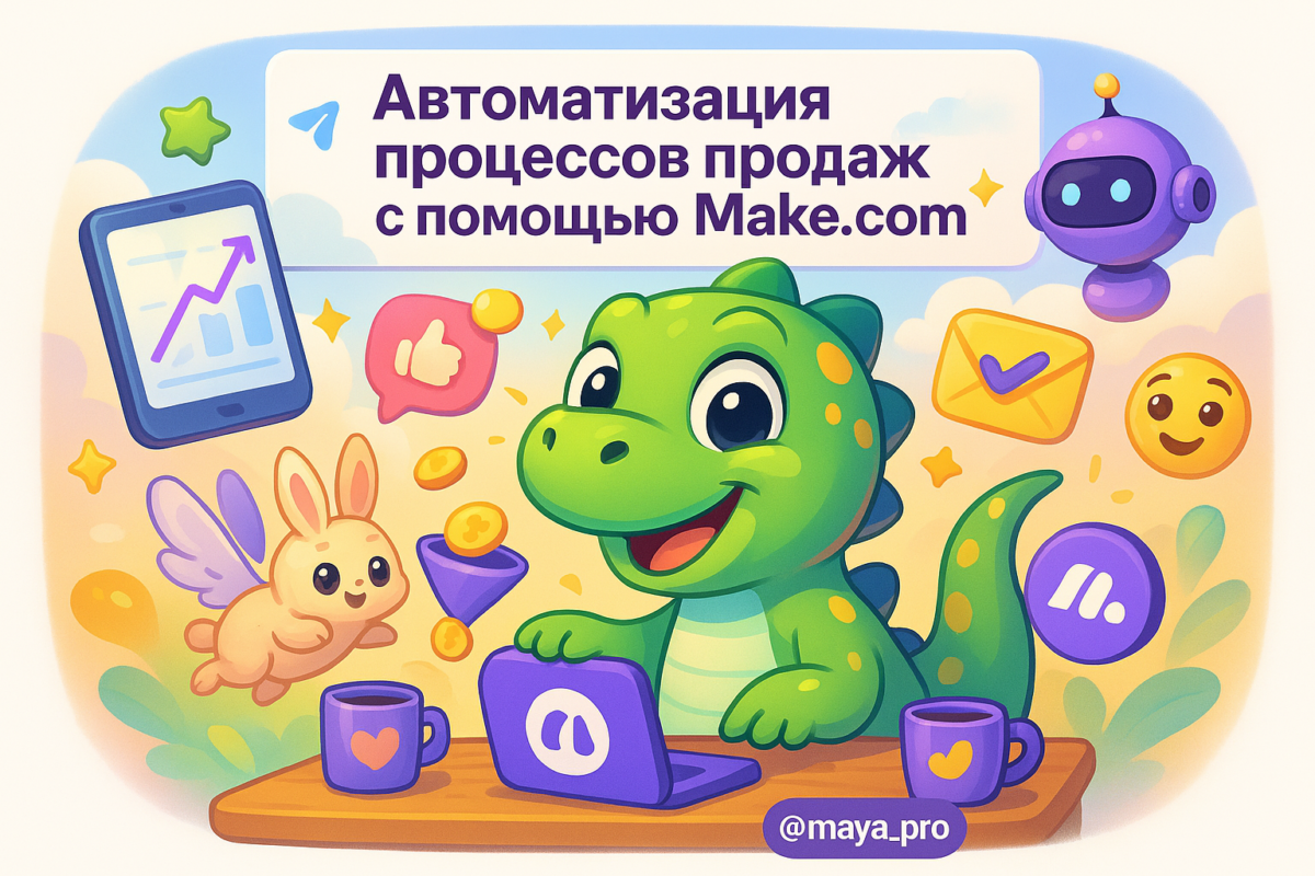    Автоматизация продаж с Make.com: 7 шагов к цифровой магии для бизнеса Артур Хорошев