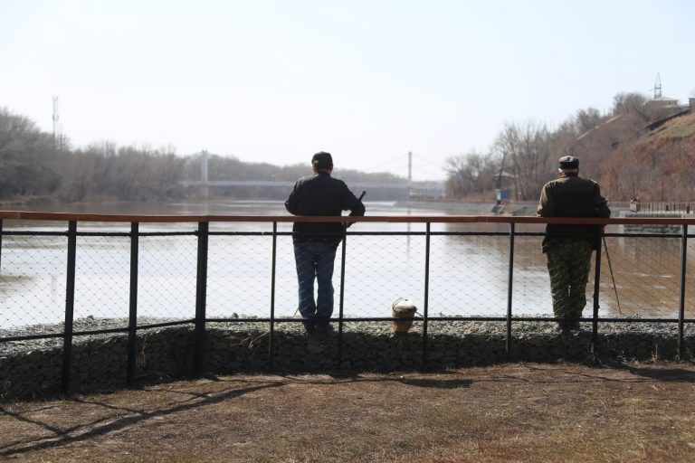    Уровень Урала продолжает снижаться в Орске и Оренбурге Оренбуржье