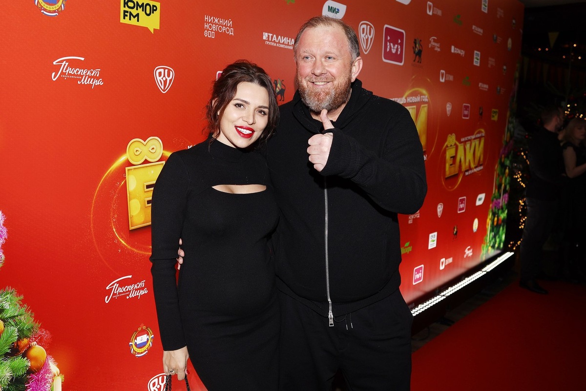    Константин Ивлев с женой