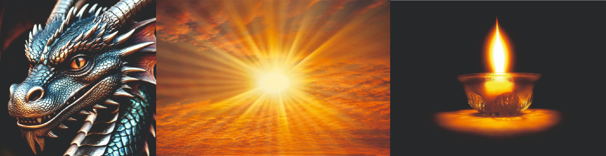 Металлический Дракон - Апрель 2025, у Огонь Ян и Огонь Инь.