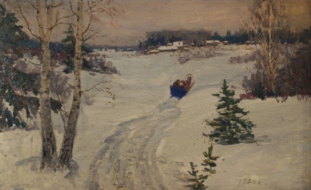 А.А.Прокопенко. Зима. 1956.