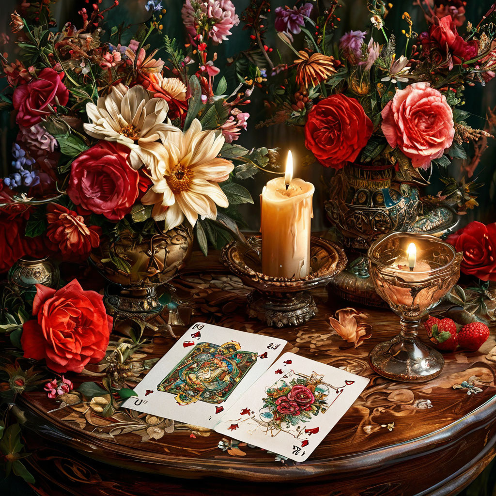 Карты. Иллюстрация сгенерирована нейросетью