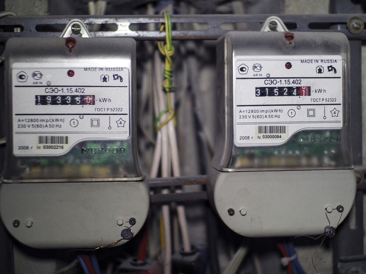    Счетчики учета электроэнергии© РИА Новости / Владимир Песня