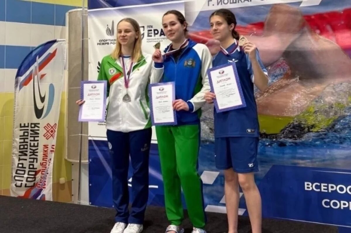    Пловцы из Калуги завоевали медали первенства России по спорту глухих