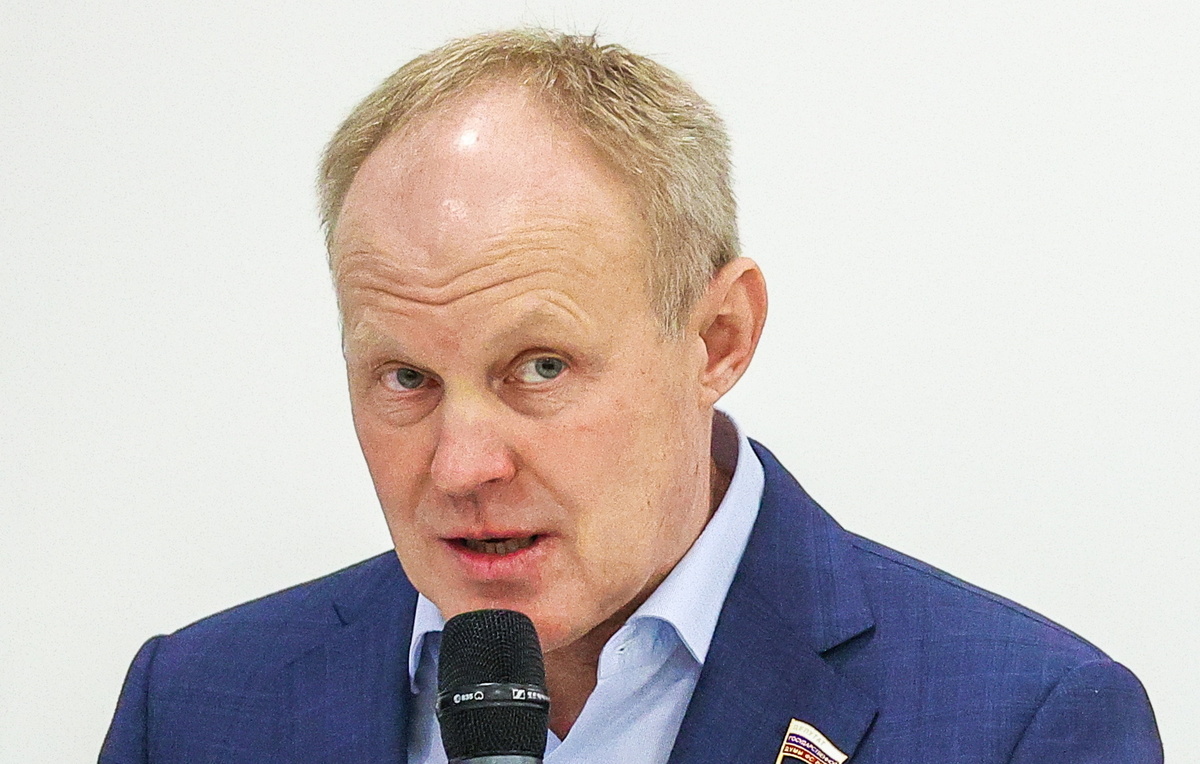    Двукратный олимпийский чемпион по биатлону Сергей Чепиков  Александр Щербак/ТАСС