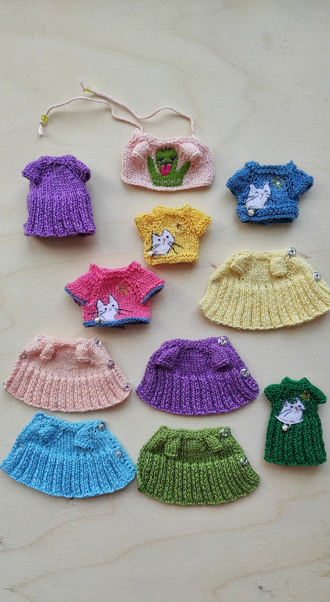 Часть изделий ещё ждут свой декор