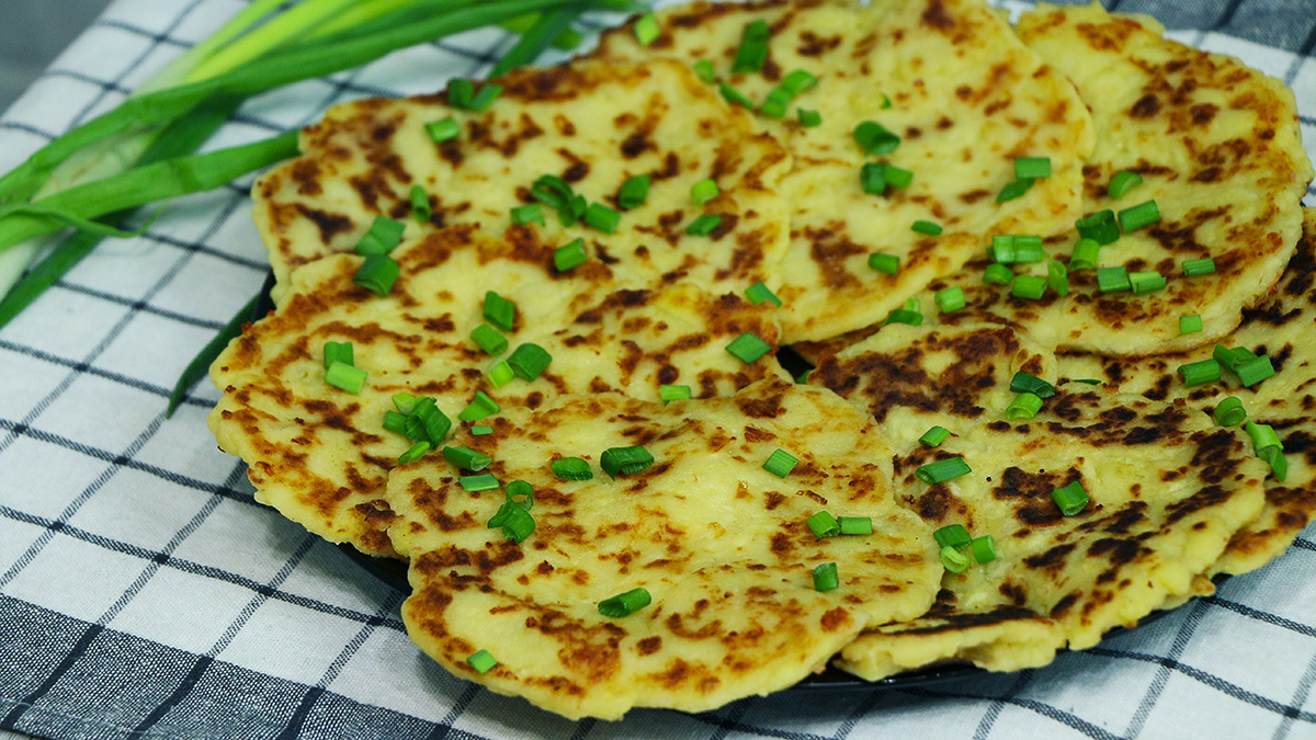 Лепешки из картошки