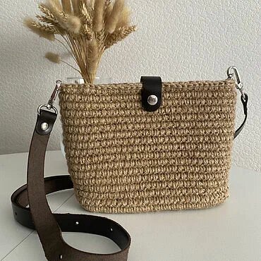 Сумка из джута.