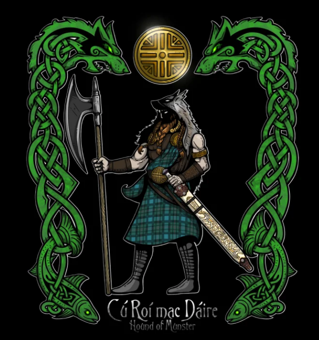 Секира и огромный меч - фантазии художника