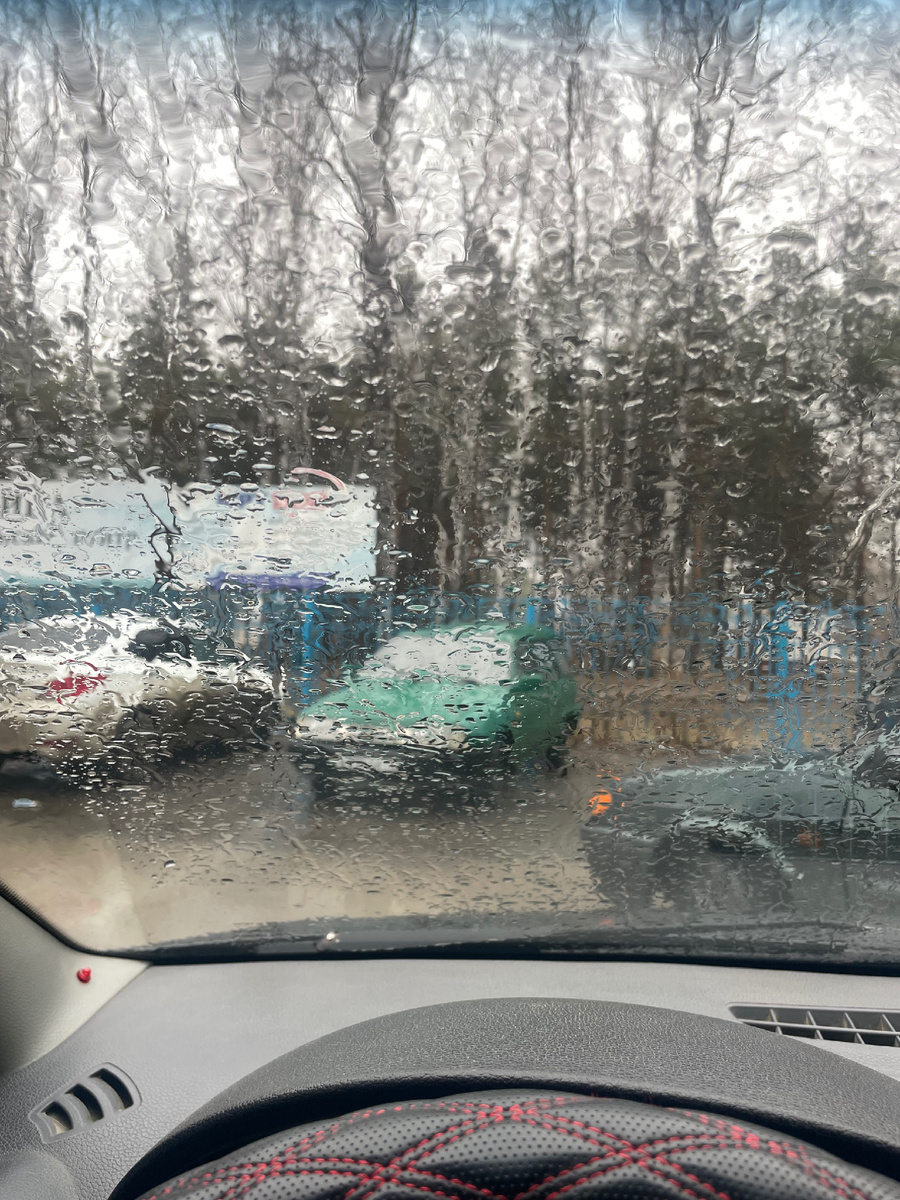 Дождик .. пахнет весной 