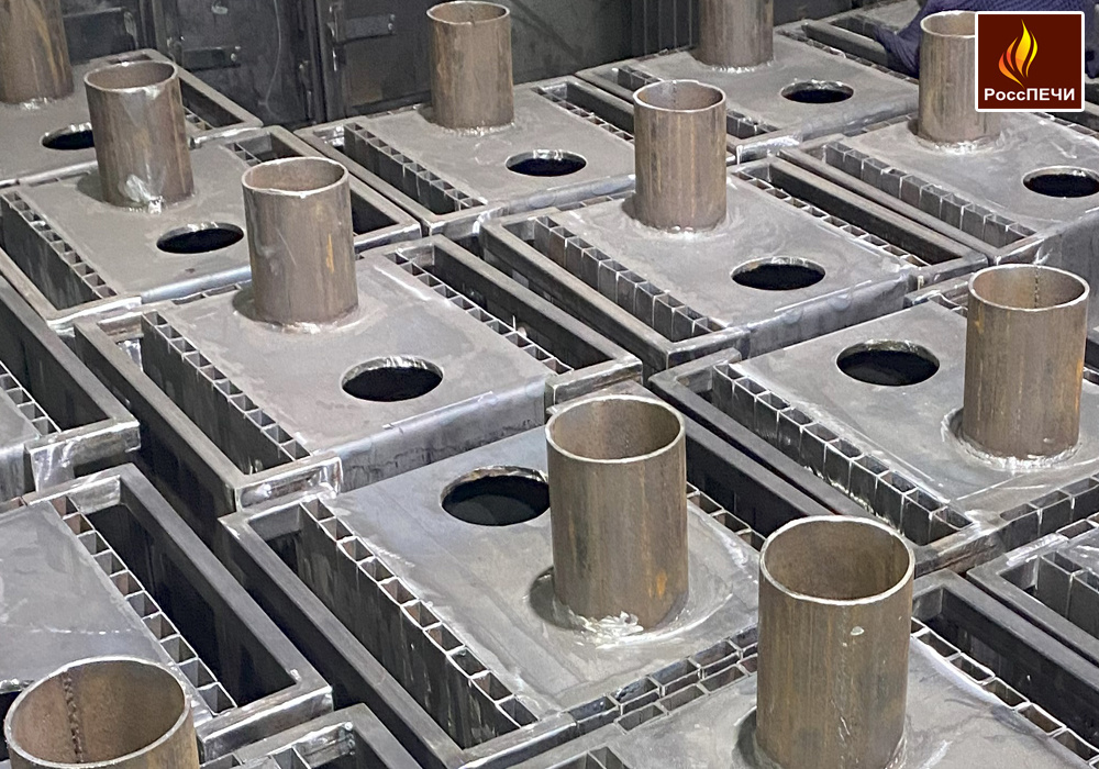 Печи буржуйки из профильной трубы