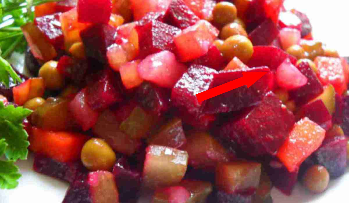    Тайна винегрета почему овощи резали кубиками