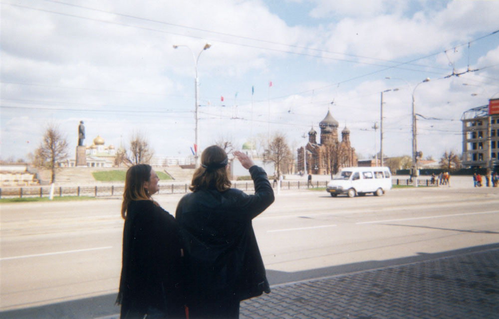 Мы с Ромой тоже смотрим на Успенский собор