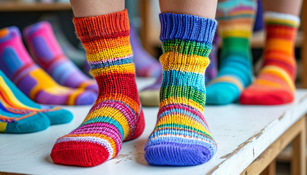 9 апреля — День разноцветных носков и хорошего настроения: когда радуга начинается с ног