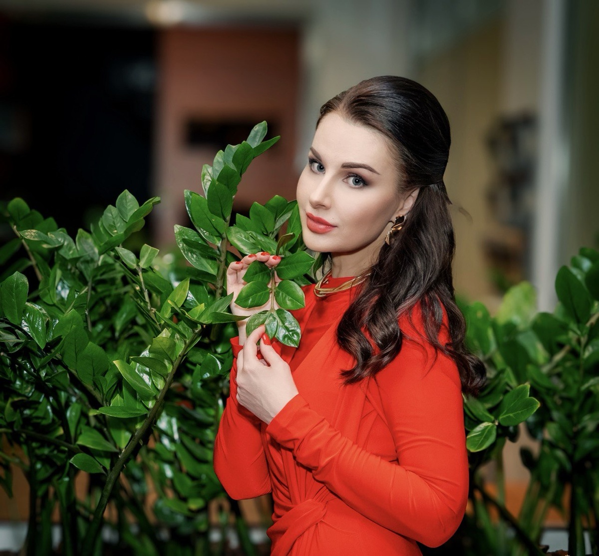 На фото: ведущая прогноза погоды на канале ТВЦ Наталья Зотова