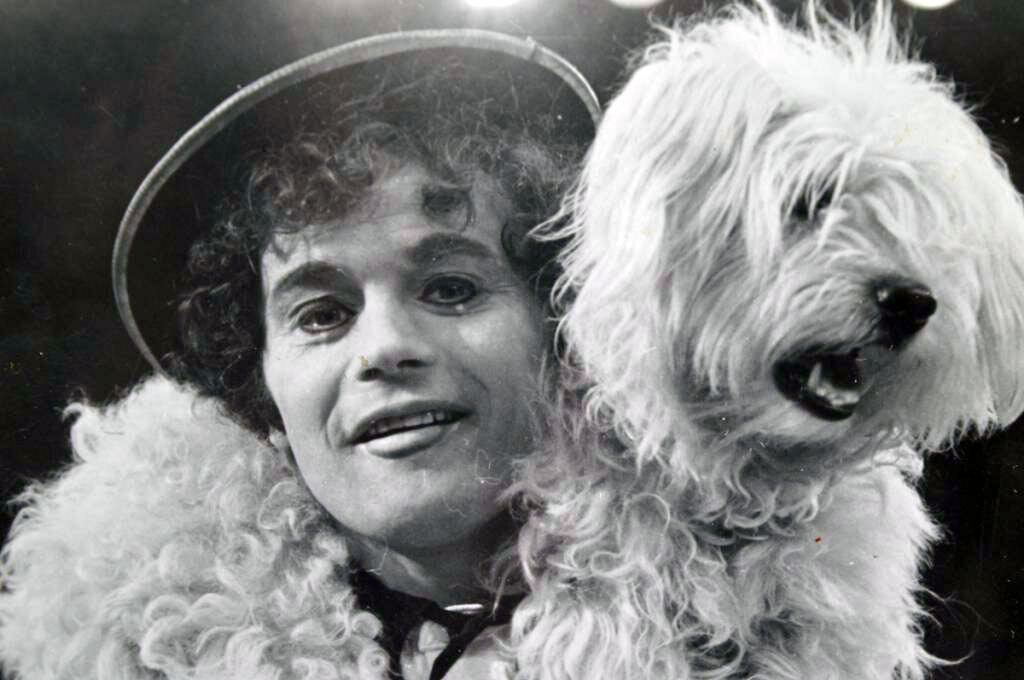 Клоун Евгений Майхровский, народный артист РСФСР, фото отсюда: https://avchernov.ru/