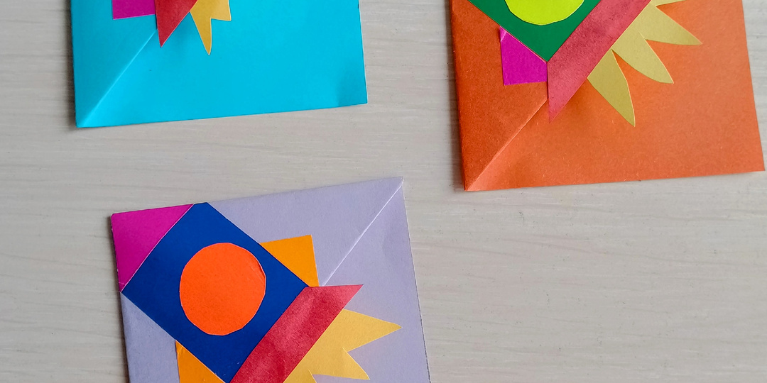 Закладка - ракета для книги Поделка на день Космонавтики из бумаги