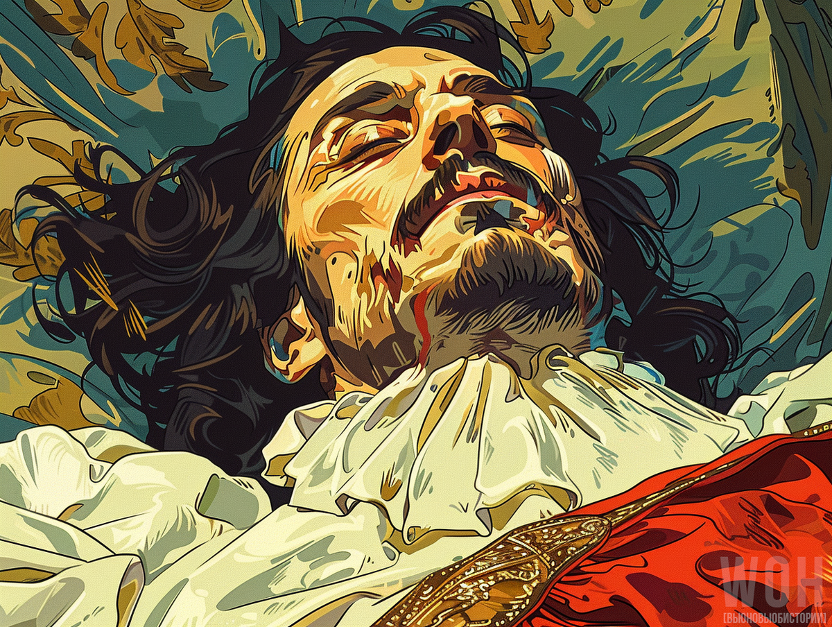 Вольное изображение Петра на смертном одре / © WOH