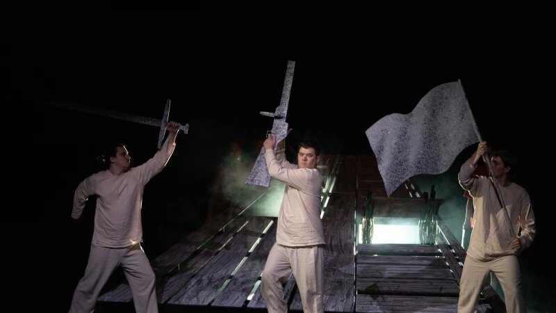     Спектакль «Василий Теркин» в театре кукол «Сказка». Ольга Дубина