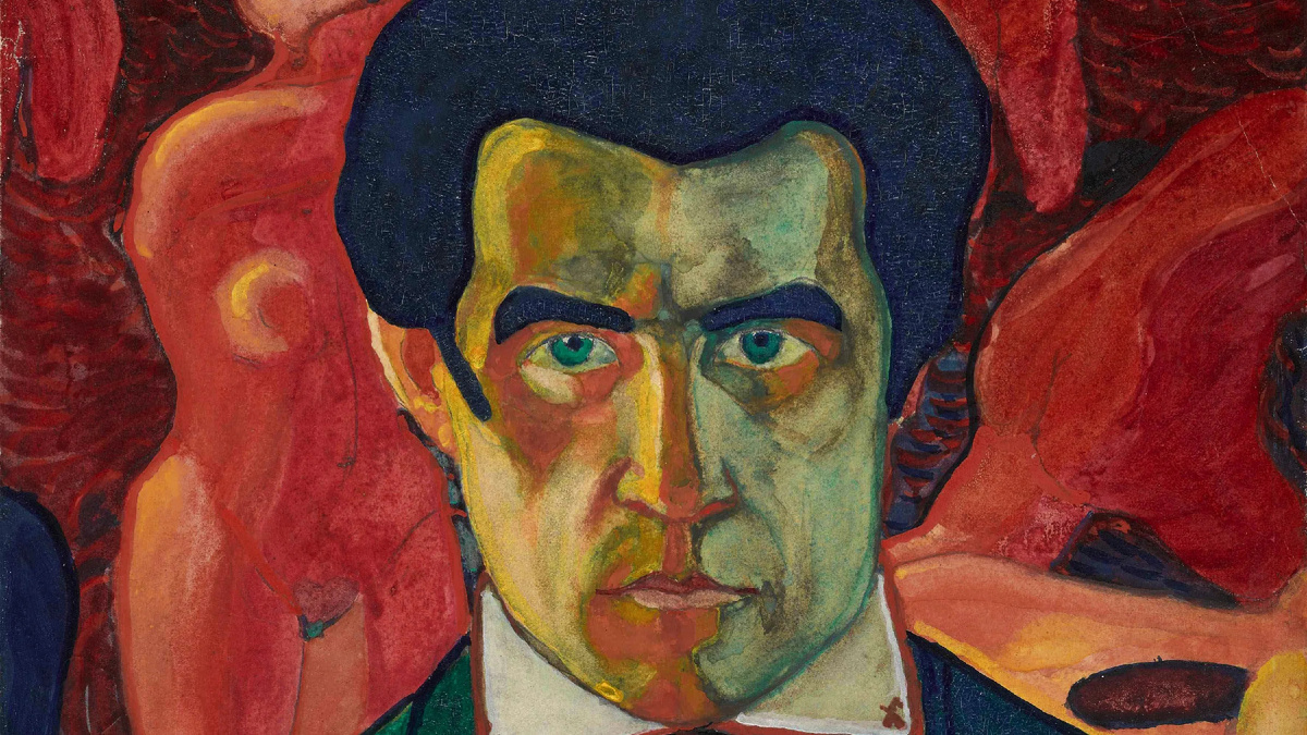 Автопортрет, 1910