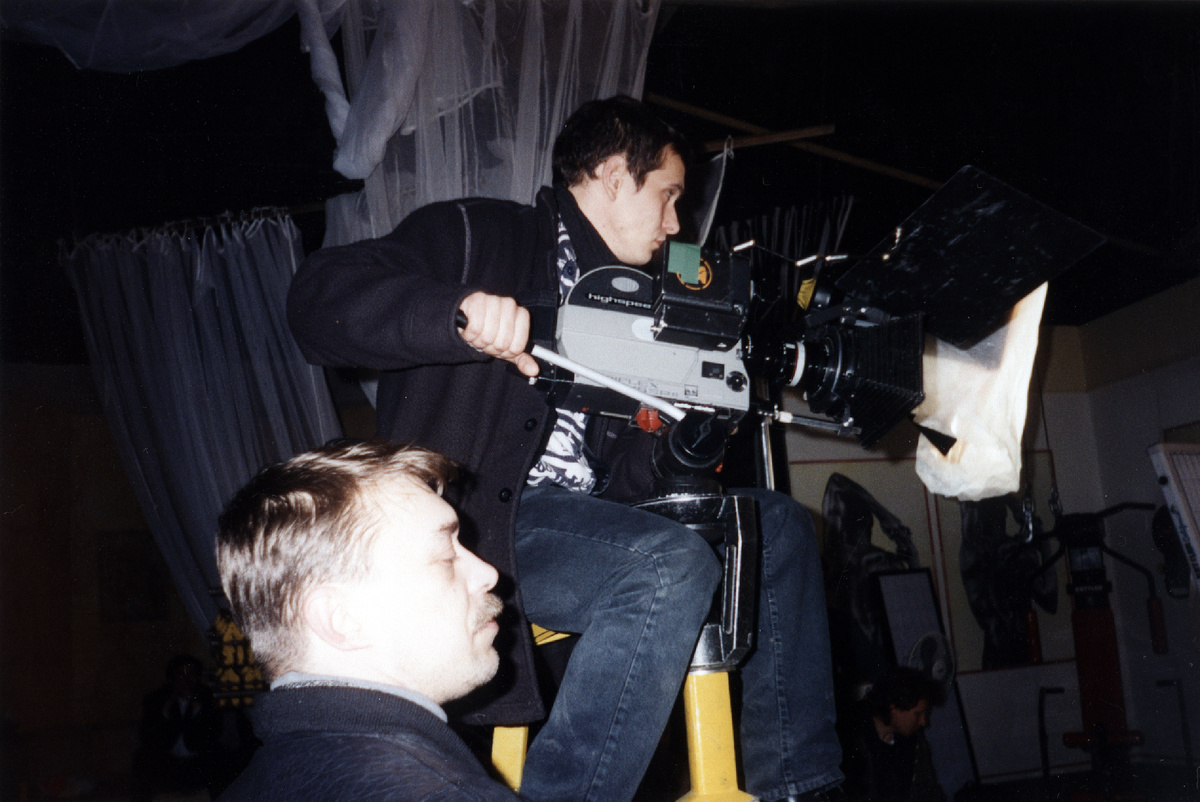 Режиссёр Георгий Гаврилов и оператор Влад Опельянц