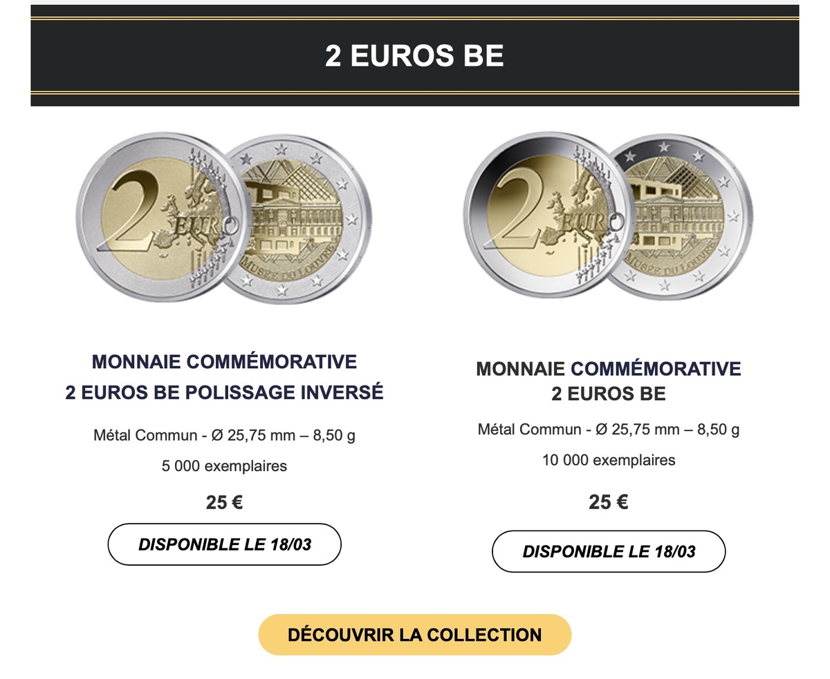 Скриншот письма от monnaiedeparis.fr