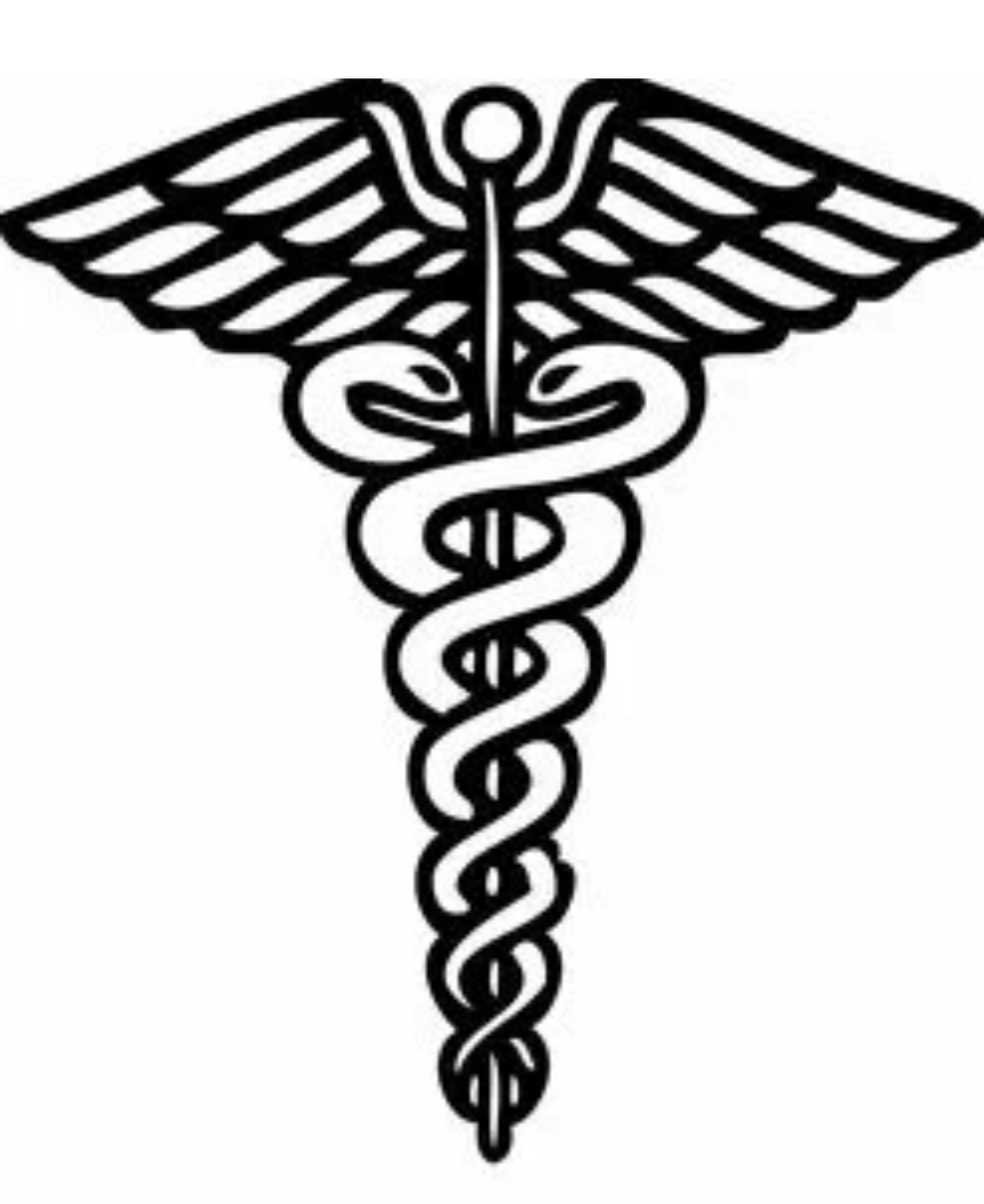 Кадуцей, атрибут Гермеса.