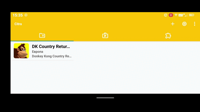 Настройки эмулятора "Citra" под оболочку "Beacon".