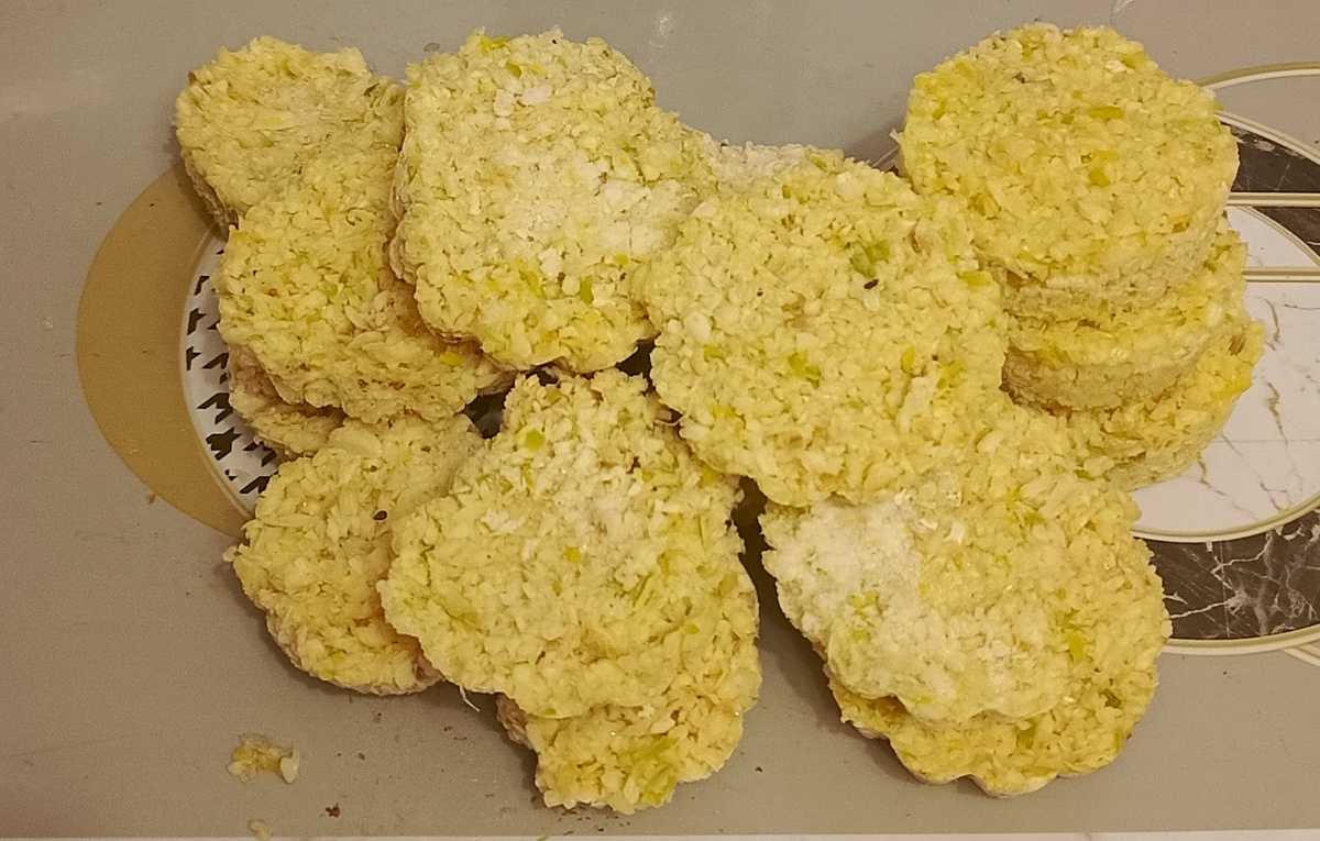 Вот что получилось. Теперь в пакет и морозилку.