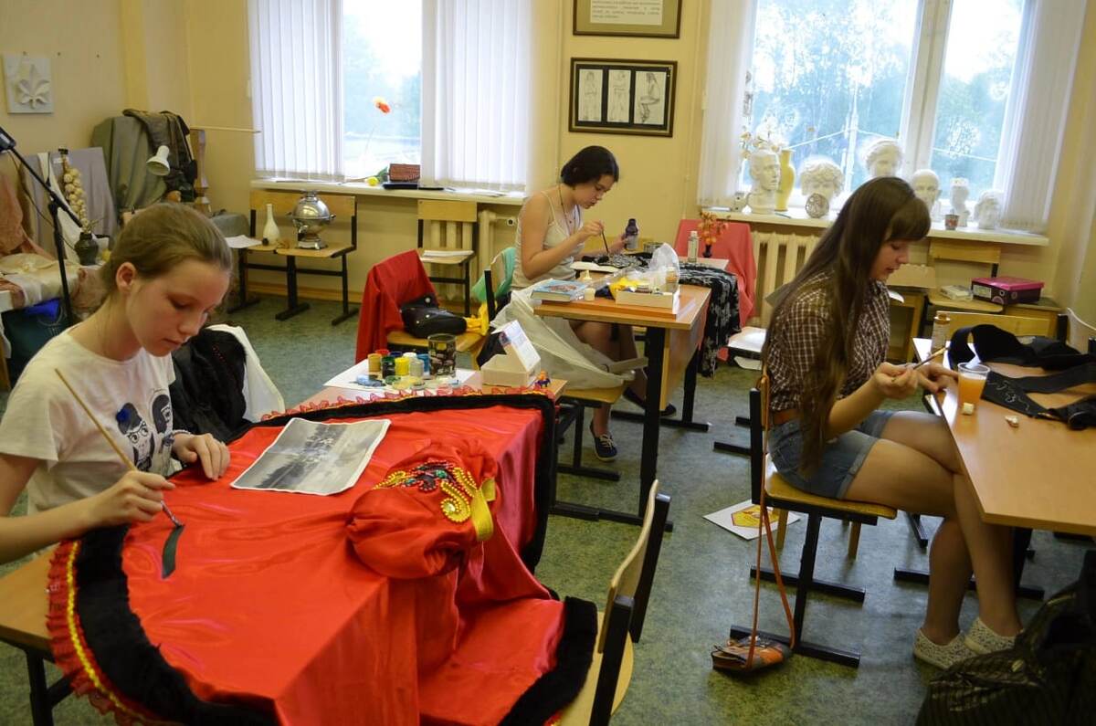 Процесс создания костюмов